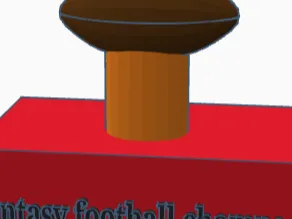 fantasy football trophy