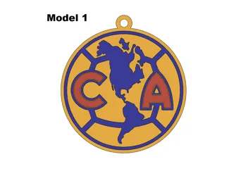 Llavero  Club América Liga MX model 1