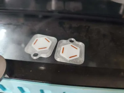 Benzene Ring Keychain
