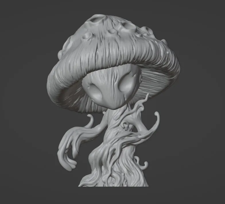 Myconid Forest Guardian – DnD & Tabletop Miniature view 3