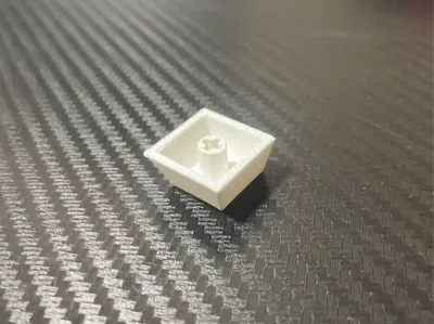 Pure white keycap (for customization)