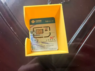 SIM card storage box