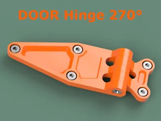 270 Degree Door Hinge - DIN 974 - 1