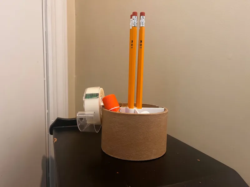 desk organizer insert for spool