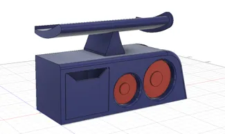 Nissan R34 Deskorganizer
