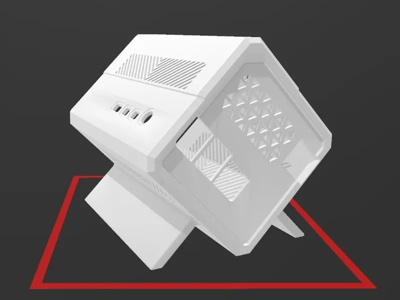 Caja Raspberry pi 4 SSD 
