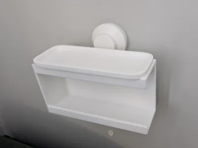 Phone holder with glasses