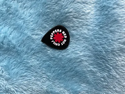 Red Hot Chili Peppers guitar pick.