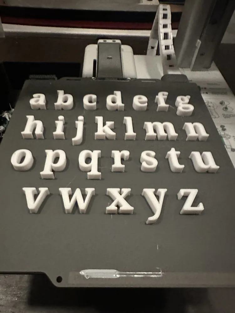alphabet by GreenD1616 MakerWorld: Download Free 3D Models
