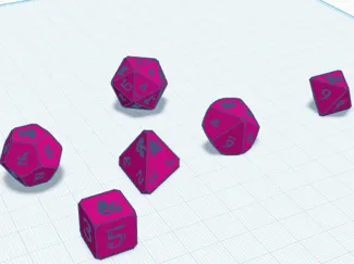 Cheater dice set