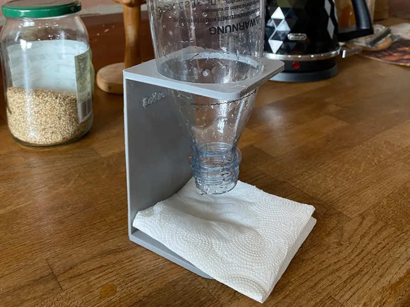 Sodastream bottle drying stand