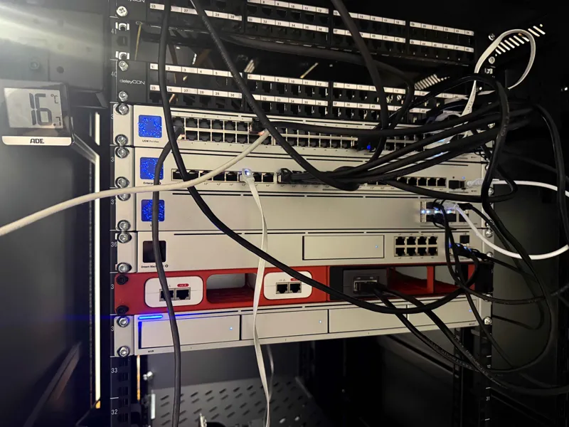 19-inch rack mount for Unifi PoE