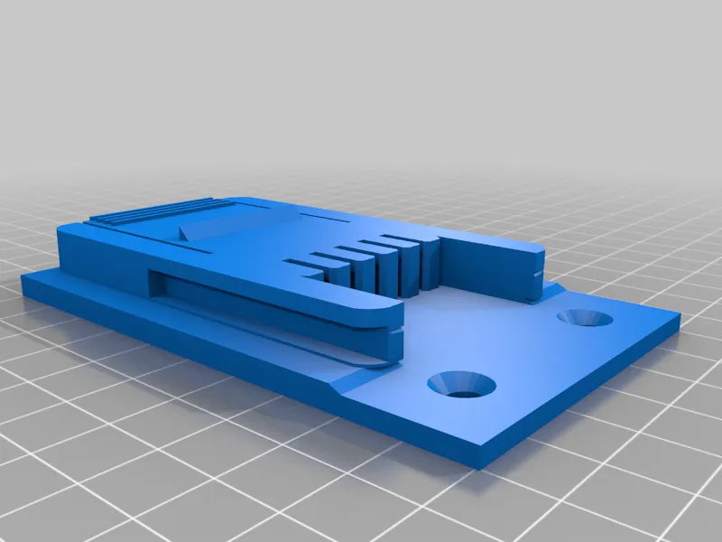Wall holder for Einhell 18V Battery adapters