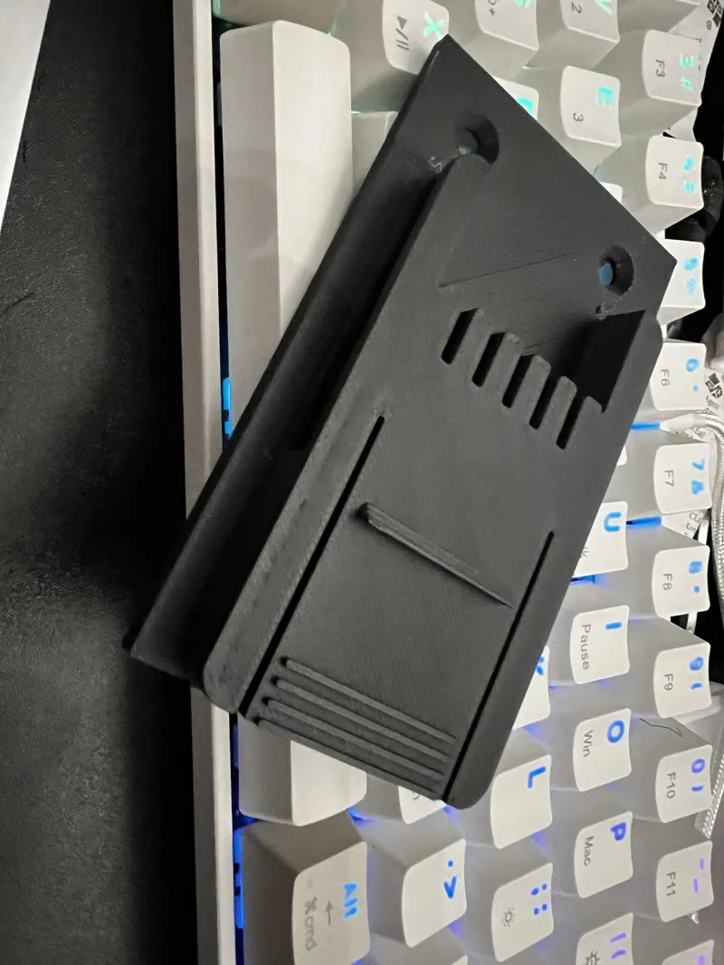 Wall holder for Einhell 18V Battery adapters