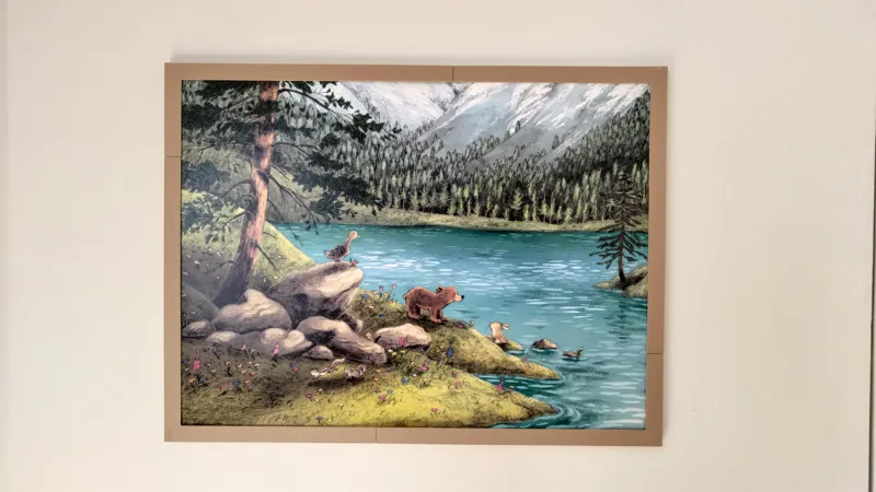 Large picture frame