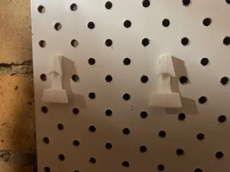 Sy Pegboard clip remix - multiple sizes