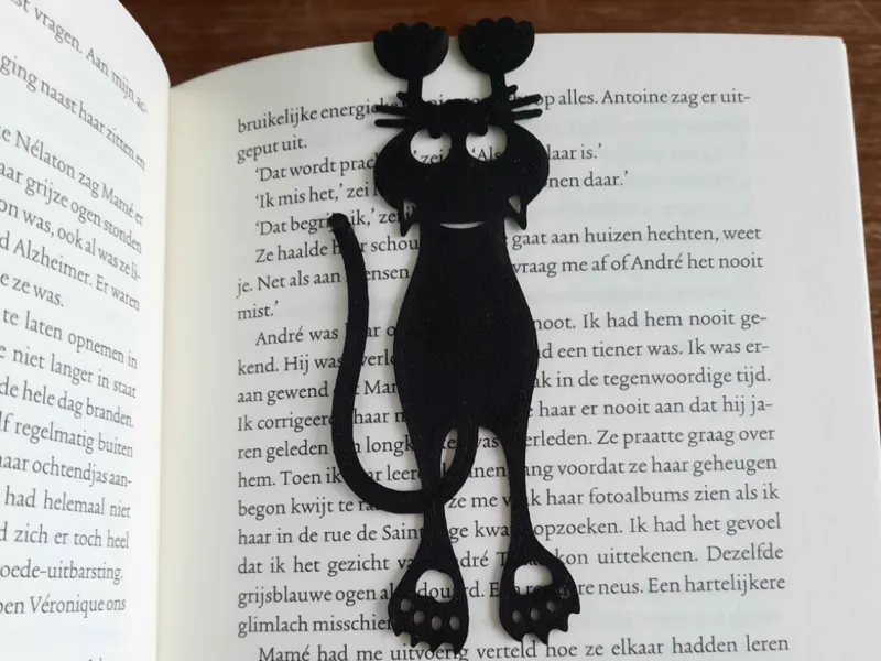 The Hanging Cat Bookmark