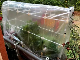 Modular Greenhouse for planter