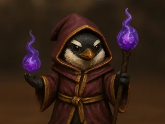 Warlock penguine
