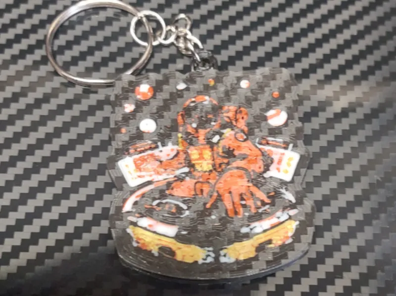 Keychain Draft Dj trance
