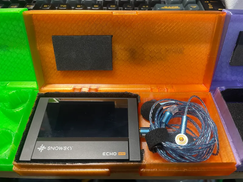 飞傲 FIIO ECHO MINI播放器收纳盒+耳机收纳舱