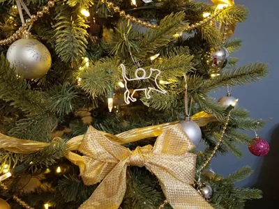 Cat Tree Ornament