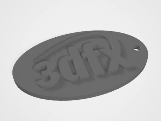 3dfx key chain