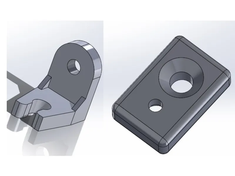 Venetian Blind Handle and rope/line Holder