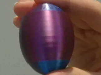 spinning egg fidget