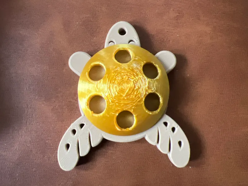 Sea turtle fidget spinner