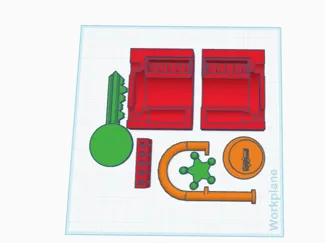 The lock fidget 