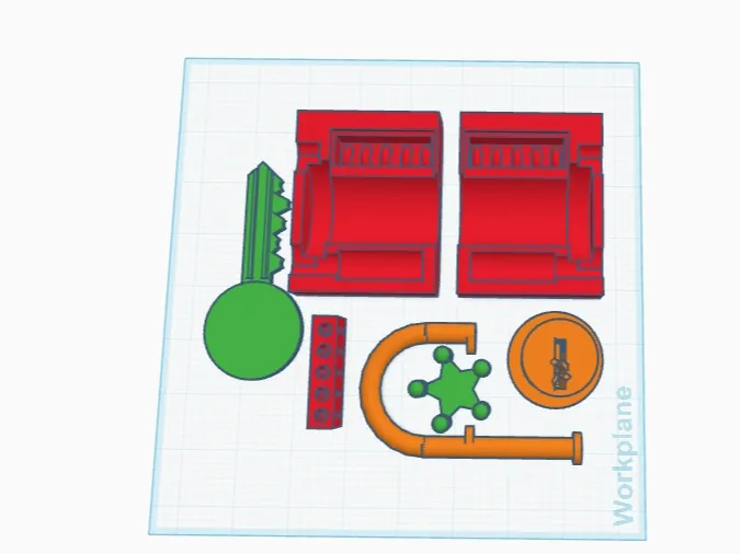 The lock fidget 