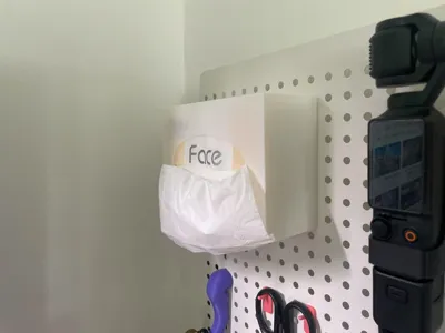 Pegboard Tissue Box - Only 65g