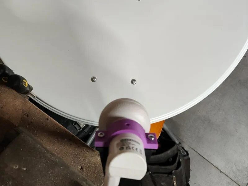 Supporto reggi LNB Antenna parabolica emme esse