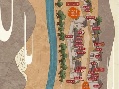 Tumen Pass Layout Map 2