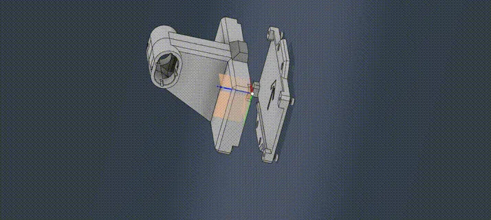 Bambu Lab AMS lite thermo-hygrostat integrated dryer assembly guide - 13 Feeder component assembly 3D printing illustrated tutorial - Image 5