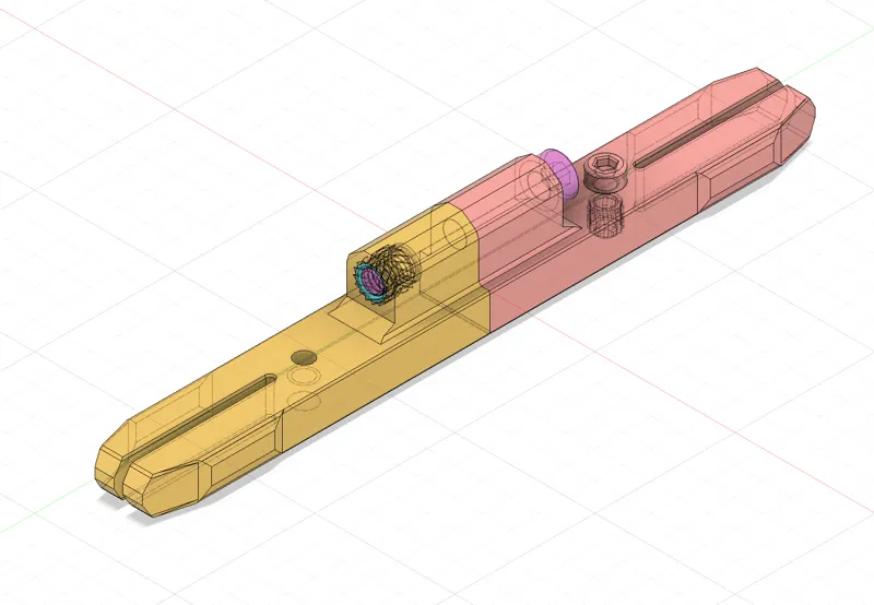 Ikea Vidga joint for triple curtain rail