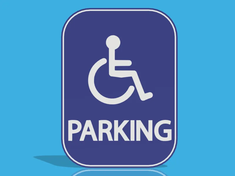 Disabled Parking Sign