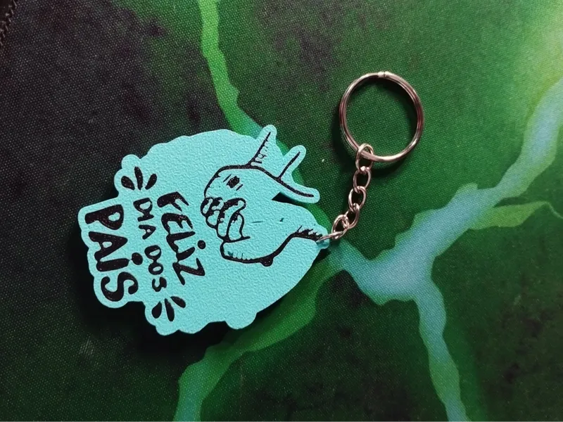 keychain draft day father