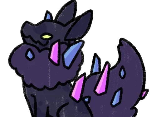 Noctoryx from the game DoodleWorld(Roblox)