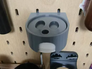 宜家洞洞板滤纸盒