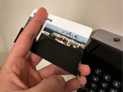 Magnetic strip card holder/carrier