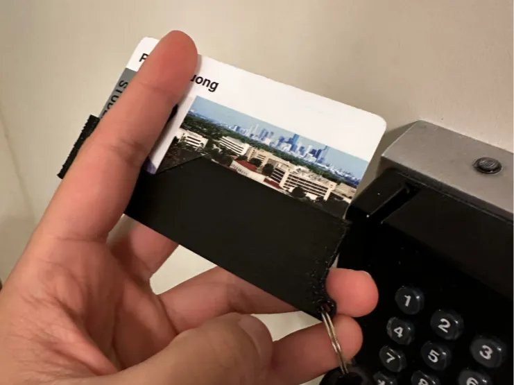 Magnetic strip card holder/carrier