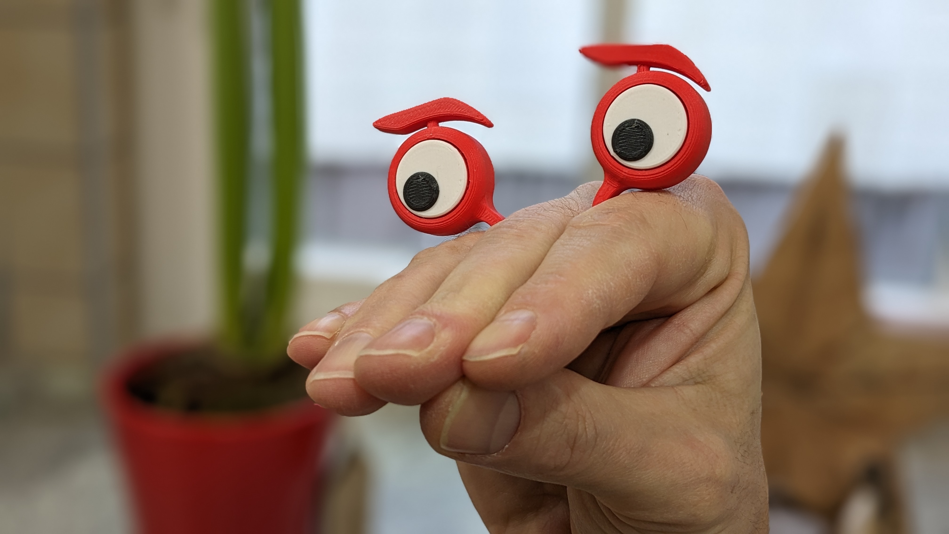 Mister Eye Finger - Print In Place