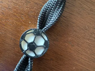 Soccer Ball sweatshirt bead