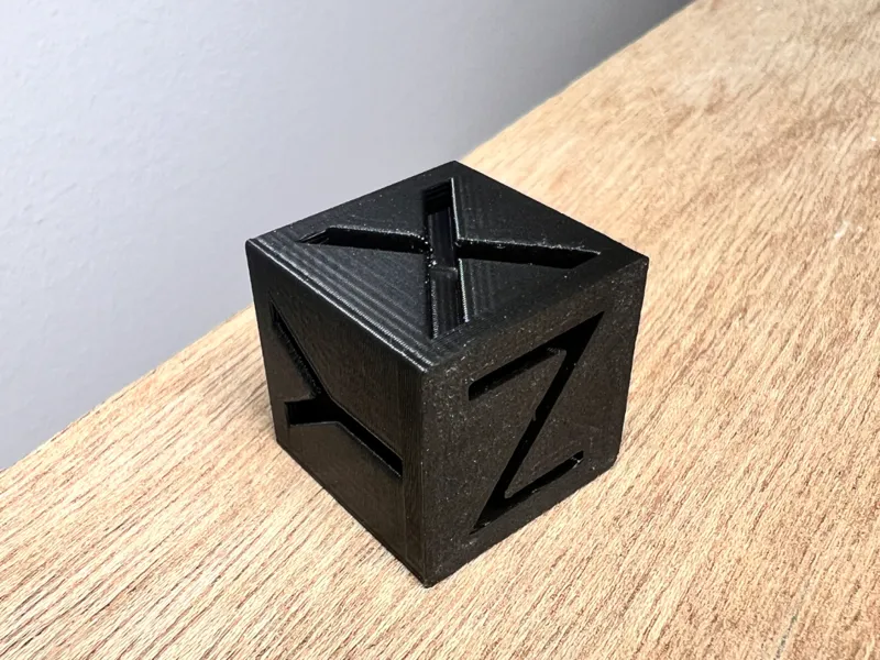 Filament Calibration Cube 20x20x20mm