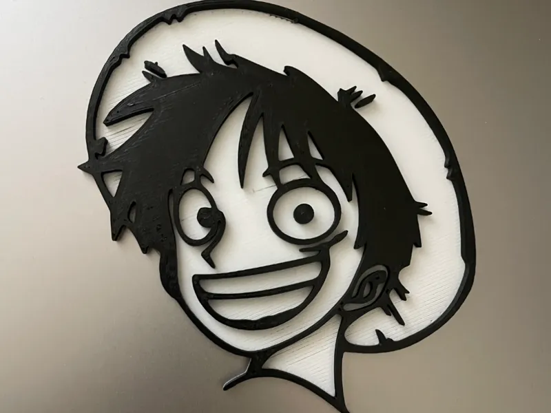 Monkey D Luffy wallart