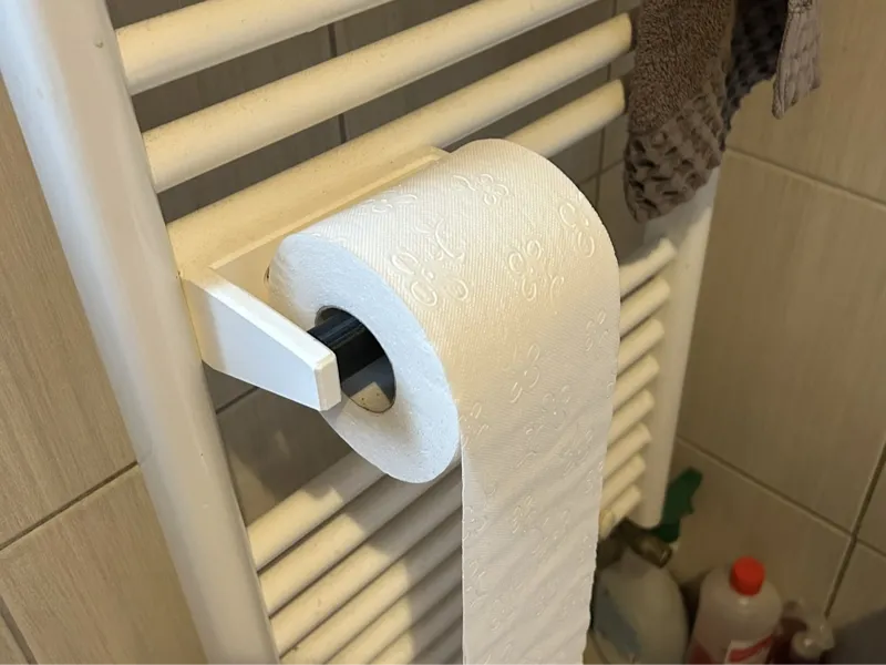 Toilet Paper Holder / WC (on Radiator)