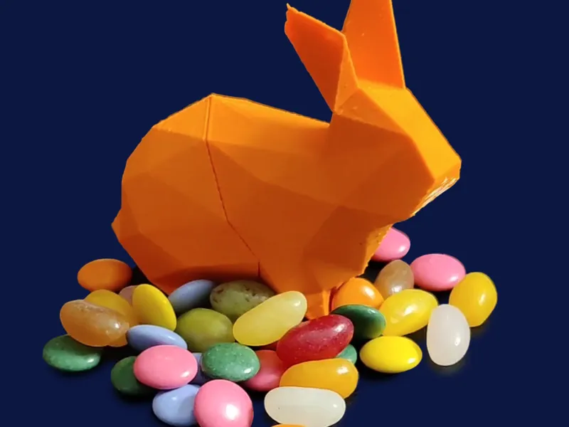 Low Poly Bunny Box