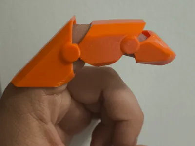 Cyberpunk Finger Ring (Finger Armor)